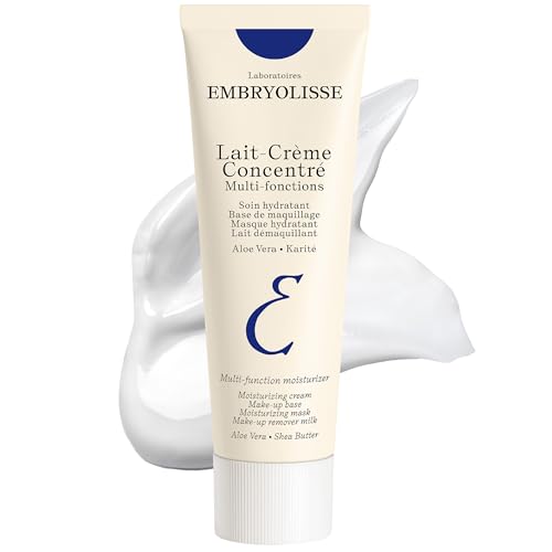 Embryolisse Lait-Crème Concentré Face Moisturizer and Makeup Primer, French Face Cream With Shea Butter & Aloe Vera