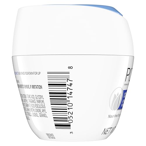 Pond's Nourishing Moisturizing Cream, Crema S, Fragrance Free, Ivory, 14.1 Oz