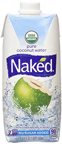 NAKED JUICE 100% Pure Organic Coconut Water, 16.9 Oz