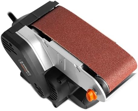 WEN 6321 7-Amp 3 in. x 21 in. Corded Belt Sander with Dust Bag , Black
