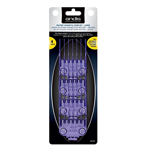 Andis 01415 Master Dual Magnet Large Comb Set - Crafted with High-Grade Metal