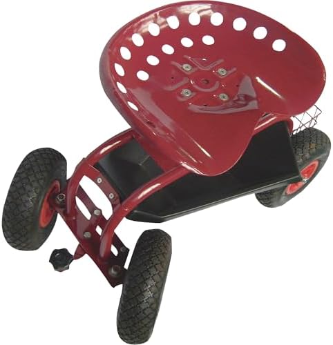 Ironton Rolling Garden Seat with Turnbar | Yard and acreage maintenance, Lawn and garden use, Durable outdoor operation, Easy setup