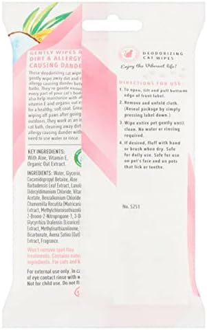 Vibrant Life Deodorizing Cat Wipes