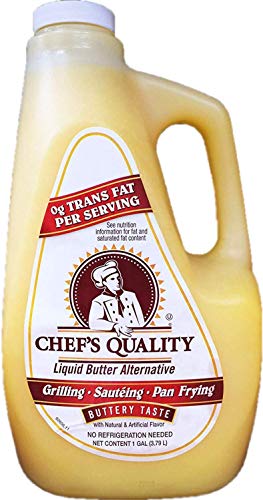 Chef's Quality: Liquid Butter Alternative 1 Gallon (3 Pack Case)