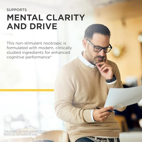 Integrative Therapeutics Neurologix - with Saffron and CDP-Choline - Nootropic Supplement for Brain Health*- Focus* - Memory Support* - Vegan