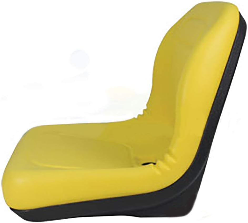 Yellow Vinyl Seat Fits John Deere 4200 Replaces OEM Part Number LVA10029
