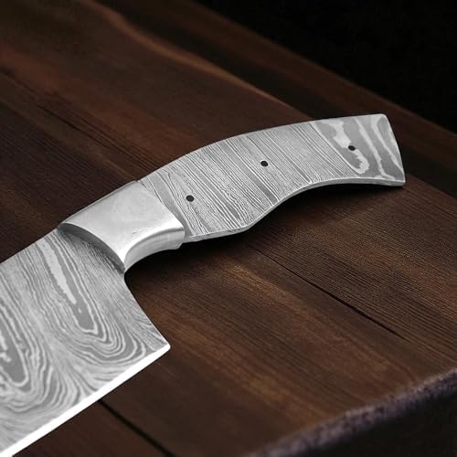 Poshland BBC-664 Custom Handmade Damascus Steel 8 Inches Chef blank Blade, kitchen blank blade