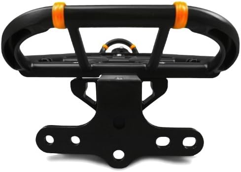 Ibera Seatpost-Mounted Rear Bike Rack - Quick-Release Bike Cargo Rack for 26"/700c Frames - 22 lbs Capacity & Adjustable Length - Weather Resistant
