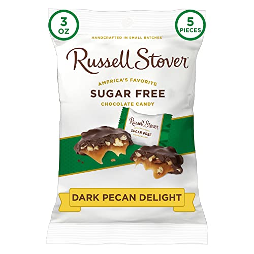 Russell Stover Sugar Free Dark Chocolate Medallions, 3 oz. Bag (270215)
