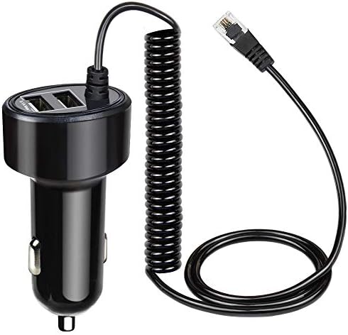 FouceClaus Radar Detector Power Charger Cord for Escort Valentine One V1 Beltronics Uniden R3/R4/R7/R8, Passport and More