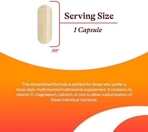 Seeking Health Multivitamin One - Supplement with Zinc, Vitamin B12