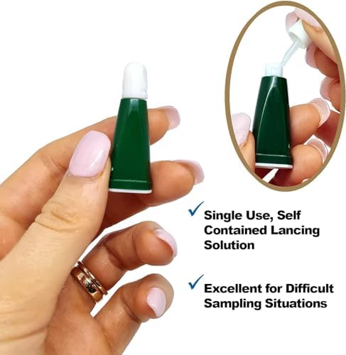 Safety Lancets for Dogs & Cats 21 Gauge, Diabetes Blood Testing
