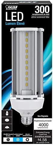 Feit Electric C4000/5K/LED LED Light Bulb, Yard, Yard Light