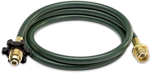 Mr. Heater MH11BFLEX Buddy FLEX 11,000 BTU Portable Propane Heater with 10-Feet Propane Hose Assembly Bundle (2 Items)
