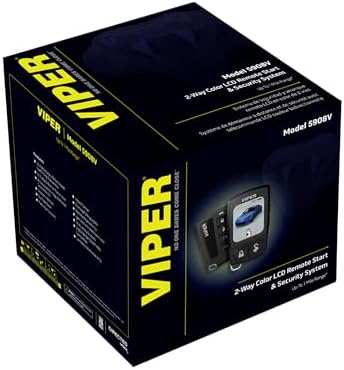 Viper 5908V 2Way LCD Security and Remote Start System with up to 1Mile Range