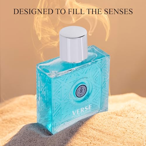 NovoGlow Verse Pour Homme Eau De Parfum Spray for Men Long Lasting Citrusy Floral & Masculine Fragrance Smell Fresh All Day Long Gift for Men for