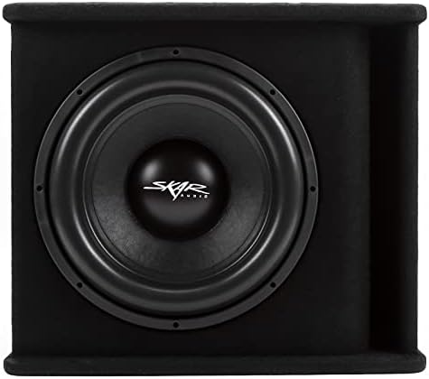 Skar Audio Single 8" Complete 700 Watt SDR Series Subwoofer Bass Package - Includes Loaded Enclosure with Amplifier