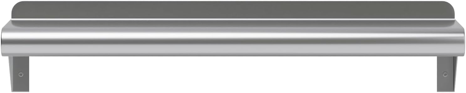 AmGood 24" Long X 18" Deep Stainless Steel Wall Shelf | NSF Certified | Appliance & Equipment Metal Shelving | Kitchen, Restaurant, Garage, Laundry, Utility Room
