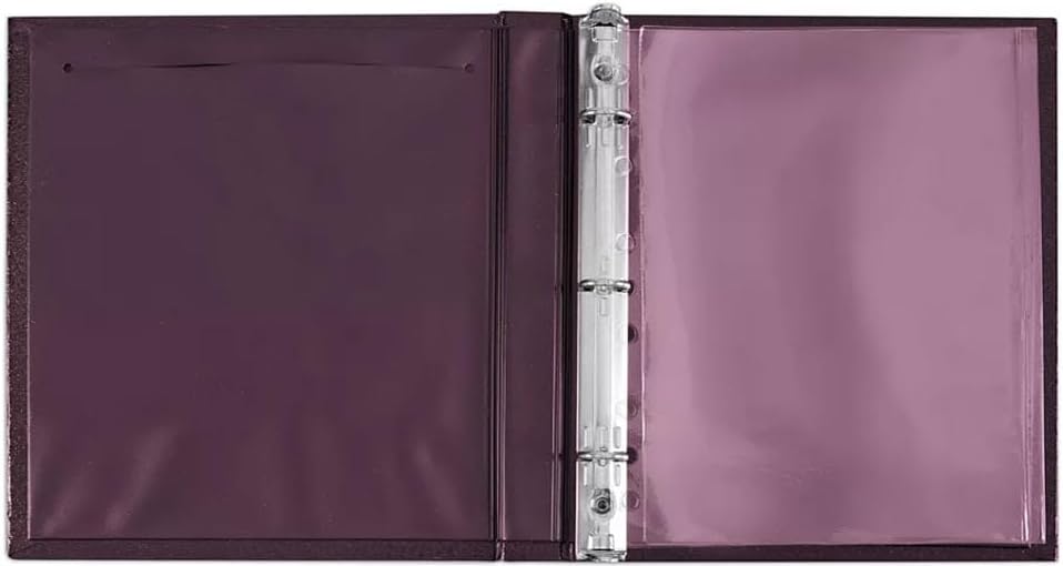 EGP Duplicate Deskbook Checks Cover, 3 Rings, 7 7/8 x 9, Black