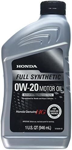 Honda 08798-9063 Blended Full Synthetic Motor Oil, 1 Quart Bottle, 32 Oz