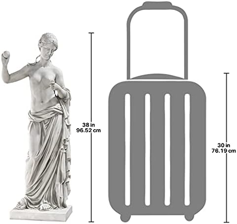 Design Toscano Venus of Arles Greek Goddess Statue, Gallery, 23 Inch, Polyresin, Antique Stone