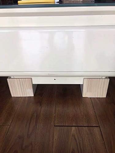 2PCS Bed Risers Furniture Riser Heavy Duty Bed Lifts in Heights of 1.97Inches (add Height 5cm)