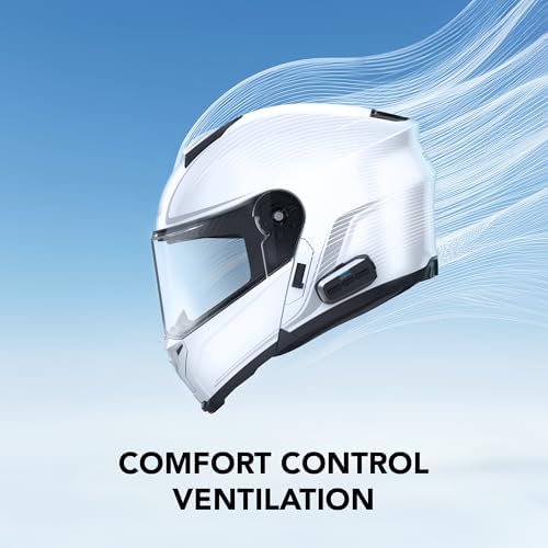 Sena OUTRUSH 2 Modular Smart Motorcycle Helmet with Bluetooth Connectivity and Mesh Intercom Communication
