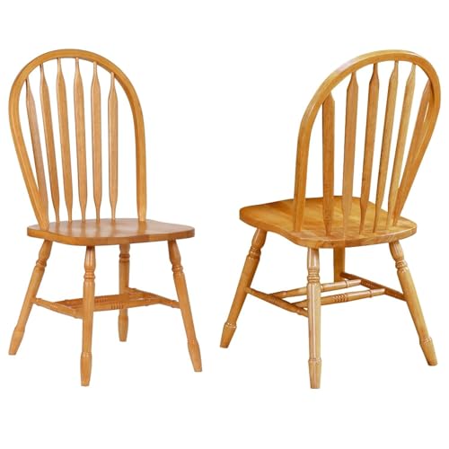 Sunset Trading Oak Selections Dining Chair, Light Finish