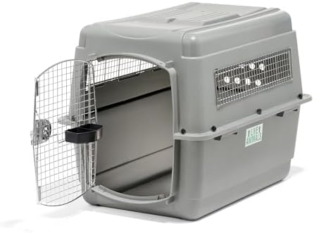 Petmate Sky Kennel - For Air and Travel, Airline Compliant Dog Crate for Pets 50-70 lbs, Heavy Duty Dog Kennel, Made in the USA- 36 Inches