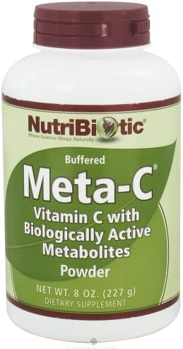 NutriBiotic - Lemon Electro-C, Vitamin C & Electrolyte Powder, 16 OZ | 850 Mg Vitamin C Per Serving | Effervescent Electrolyte Recharge | Buffered & Highly Soluble | Free of Calories, Gluten & Non-GMO