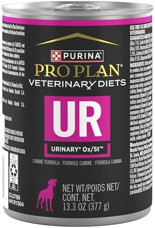 Purina Pro Plan Veterinary Diets UR Urinary Ox/St Canine Formula Wet Dog Food - (Pack of 12) 13.3 oz. Cans