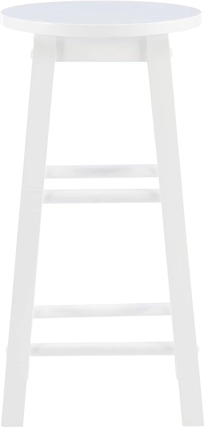 Linon 29-Inch Barstool With Round Seat