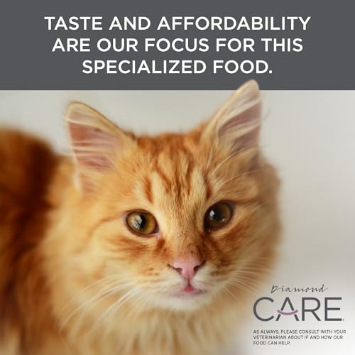 DIAMOND CARE Weight Management Adult Dry Cat Food, Chicken, 15lb | For Cats with Weight Control Issues | L-Carnitine Aids in Fat Metabolism | Taurine for Heart & Eye Health