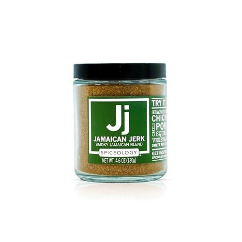 Spiceology Jamaican Jerk Caribbean Rub, 18 oz | BBQ Rubs, Spice Blends and Seasonings