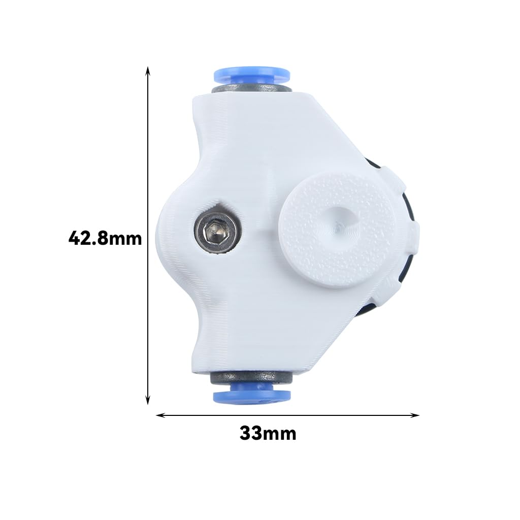 3D Printer Accessories - Manual Filament Adapter for Bambu Lab P1P/P1S/X1/X1C/A1 AMS Lite - Easy Loading & Unloading for Dryer Box & Consumables