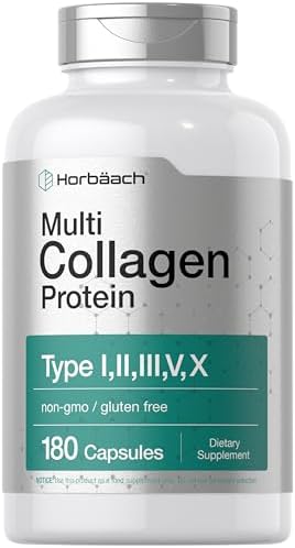 Horbäach Multi Collagen Protein 2000 mg | 180 Capsules
