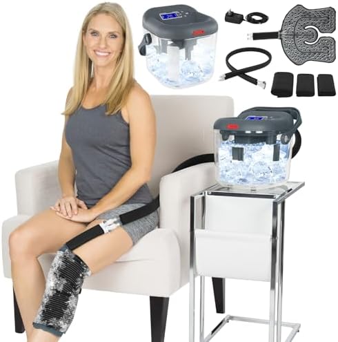 Vive Ice Machine for Knee & Shoulder After Surgery - Cold Therapy for Hip
