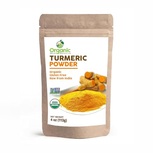 Organic Spice Resource Turmeric Root Powder, 8 oz (226 g)