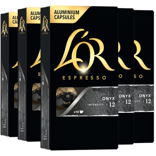 L'OR Espresso Capsules, Dark Roast, Onyx, 10 Capsules