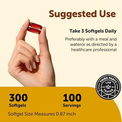 Micro Ingredients Pumpkin Seed Oil with Saw Palmetto, 300 Softgels | Cold Pressed, Pure Virgin Oil with Essential Fatty Acids & Phytosterols. For Men & Women. Non-GMO, Gluten Free.