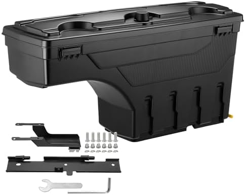GEARLAST Truck Bed Swing Toolbox Fits for Ford F-250 F-350 Super Duty