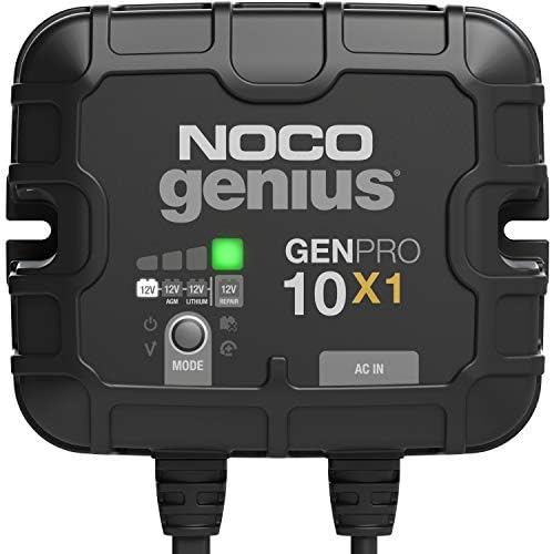 NOCO GENPRO10X1 12V 10A 1-Bank OnBoard Marine Battery Charger & Maintainer