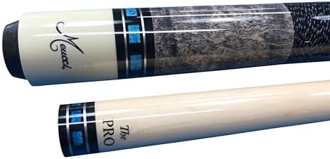 Meucci SB3-B Handcrafted Billiards Pool Cue Stick w/PRO Shaft - Blue + Hard CASE