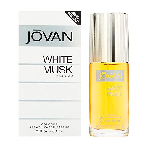 Jovan Musk for Men Eau de Cologne Spray 3 fl oz (Pack of 1), Notes of Carnation, Lavender, and Amber, Men's Fragrance, Long Lasting, Everyday Fragrance, Travel Size