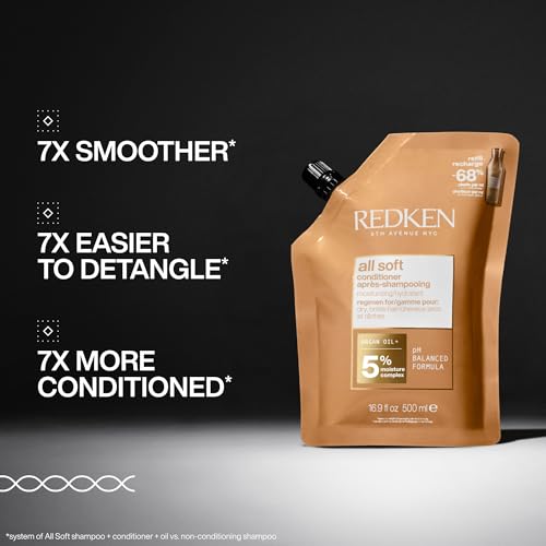 Redken All Soft Conditioner – For Dry, Brittle Hair