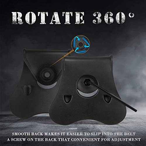 OWB Holster for Taurus G2 G2C G2S G3 G3C G3X G3XL TX22 Compact, Optics Cut & Red Dot Sight Ready(No Laser), Right Handed