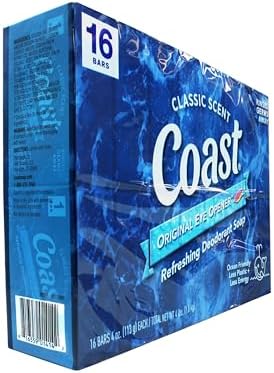 Coast Classic Original Scent 4oz, 16 Bars
