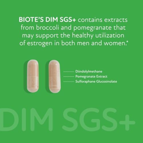 Biote Nutraceuticals - DIM SGS + - Hormone + Detox (60 Capsules)
