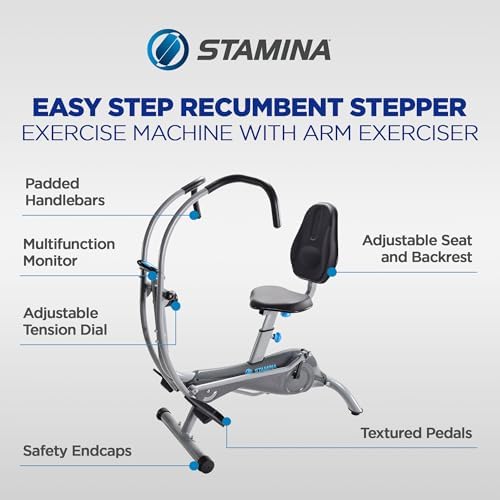 Stamina Products Folding Stepper with Monitor