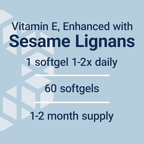 Life Extension Gamma E Mixed Tocopherols, Healthy Aging, Vitamin E Supplement, Enhanced with Sesame lignans, Gluten-Free, Non-GMO